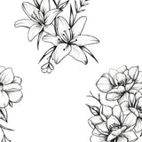 Flowers Mixed Tattoo design II