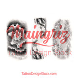 clouds effect sleeve tattoo design high resolution download