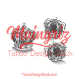 original crown tattoo design high resolution download