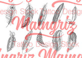 10 Amazing feathers tattoos design