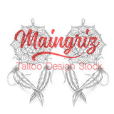amazing dreamcatcher mandala tattoo design digital download