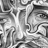 eyes chicano tattoo design digital download by tattoo artist