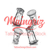 hourglass sleeve tattoo design high resolution download