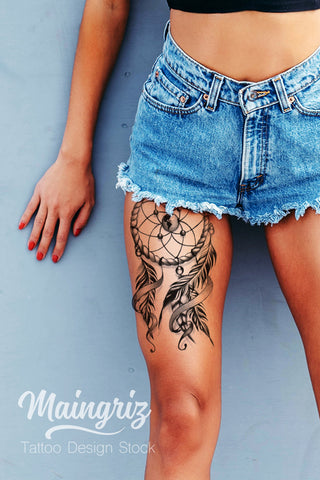 Dreamcatcher download tattoo design 