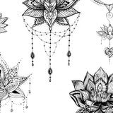 6 amazing lotus mandalas tattoo design digital download – TattooDesignStock