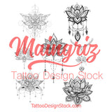 amazing lotus mandala tattoo design high resolution download