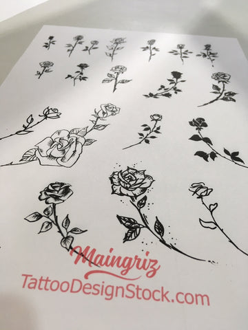 amazing minimalists roses under boob side boob tattoo design 