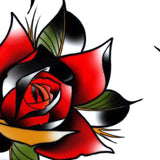 Neo tradional roses tattoo design high resolution download by tattoodesignstock.com