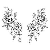 sexy roses sideboob tattoo design digital download by tattoo artist